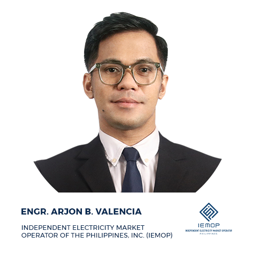 Engr. Arjon B. Valencia — Independent Electricity Market Operator of the Philippines, Inc. (IEMOP)