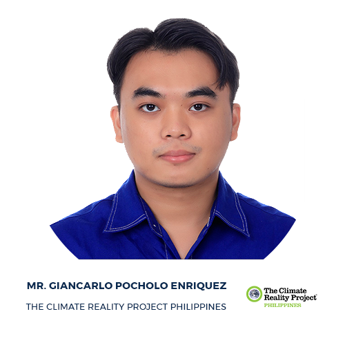 Mr. Giancarlo Pocholo Enriquez — The Climate Reality Project Philippines