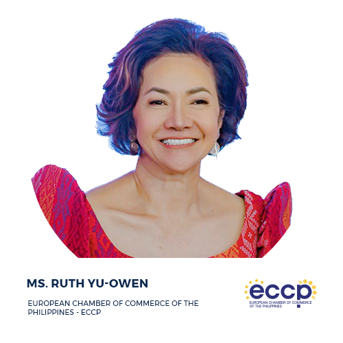 Ms. Ruth Yu-Owen — ECCP (European Chamber of Commerce of the Philippines)